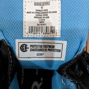 Women's Size 9 Dakota Steel Toe Construction Boots